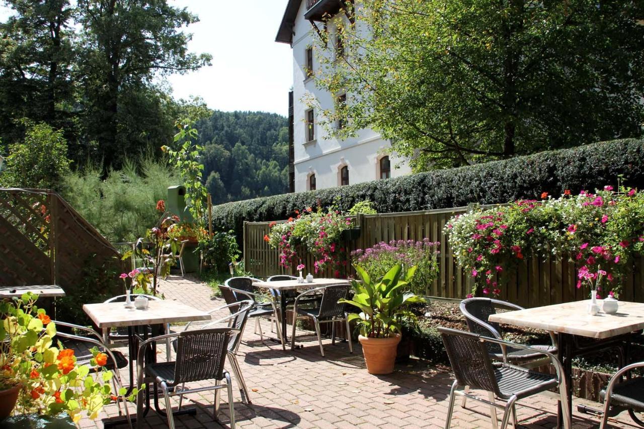 Hotel-Garni Elbgarten Bad Schandau Extérieur photo